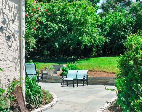 Flagstone Patio and walkway